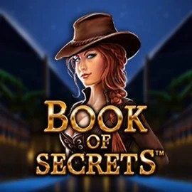 Book of Secrets logo by SYNOT Games at Honeybetz Casino