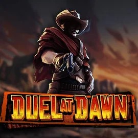Official Slots logo: Duel At Dawn by Hacksaw Gaming at Honeybetz Casino