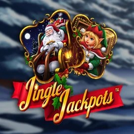 Jingle Jackpots by Dragon Gaming, showcased at honeybetzcasino.eu – game logo