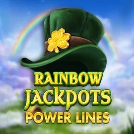 Rainbow Jackpots Power Lines game by Red Tiger Gaming – logo hosted on Honeybetz Casino