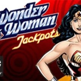 Wonder Woman Jackpots slot visual from Amaya available on honeybetzcasino.eu